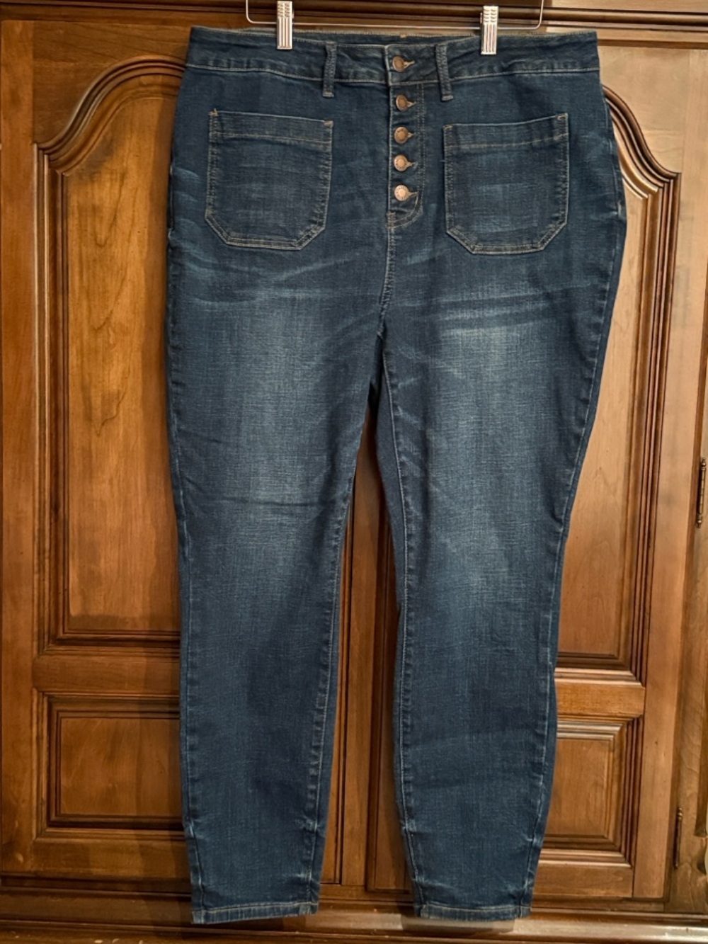 Judy Blue Dark Indigo Stretch High Rise Jeans - Size 18W
